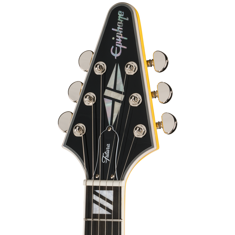 Guitarra Eléctrica Epiphone Futura Flying V Custom Solaris Shift — vista 4