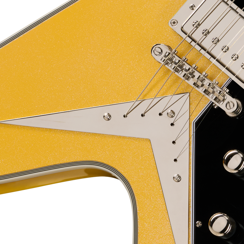 Guitarra Eléctrica Epiphone Futura Flying V Custom Solaris Shift — vista 6