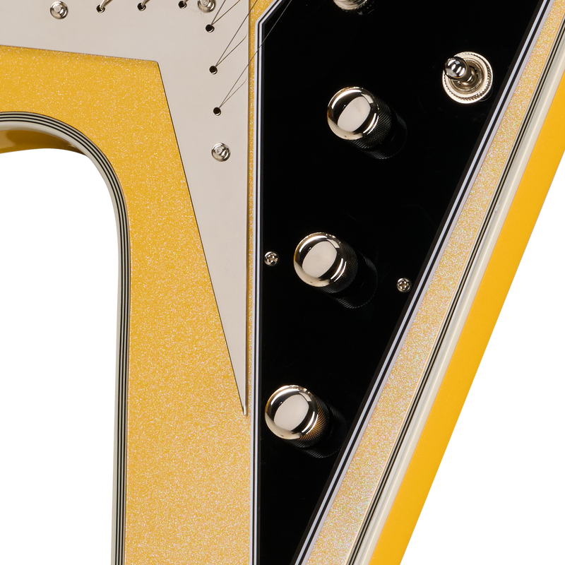Guitarra Eléctrica Epiphone Futura Flying V Custom Solaris Shift — vista 7