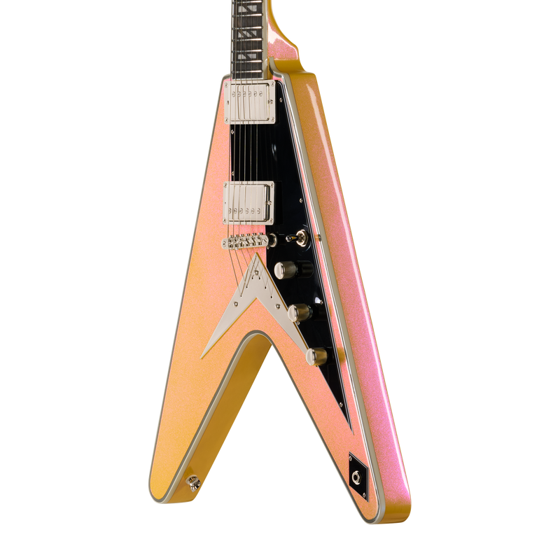 Guitarra Eléctrica Epiphone Futura Flying V Custom Solaris Shift — vista 8