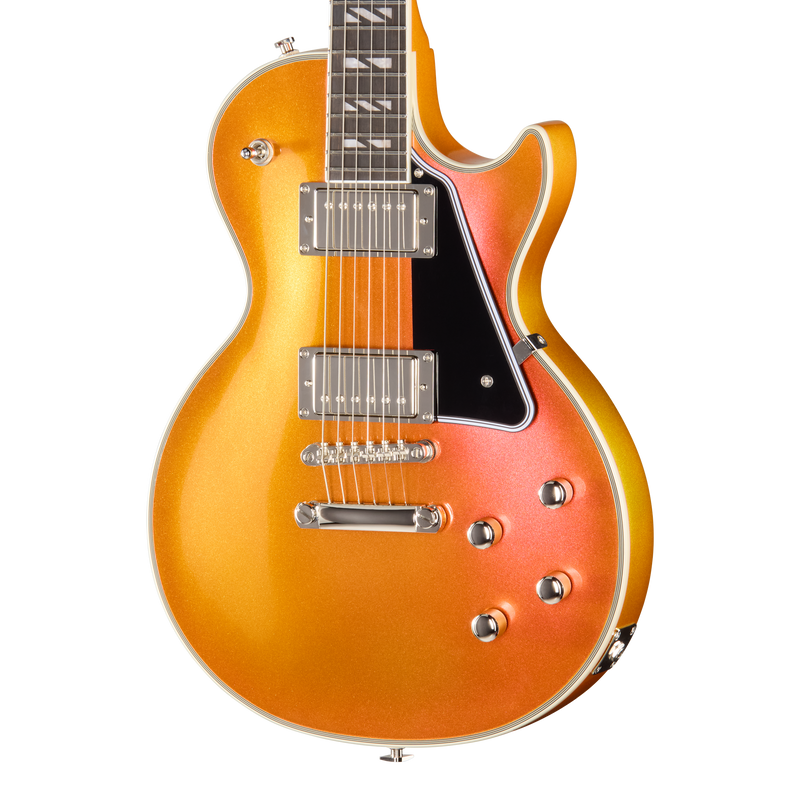 Guitarra eléctrica Epiphone Futura Les Paul Custom, Firestorm Shift — detalle del cuerpo