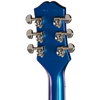 Guitarra eléctrica Epiphone Futura Les Paul Custom, Twilight Shift — detalle posterior del clavijero