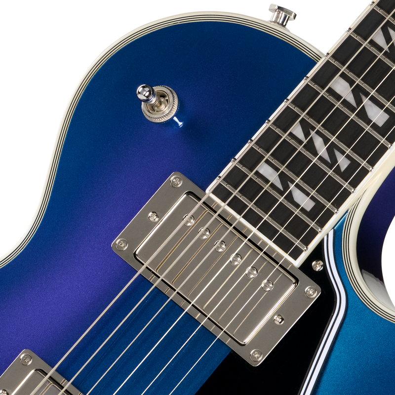 Guitarra eléctrica Epiphone Futura Les Paul Custom, Twilight Shift — detalle de las pastillas