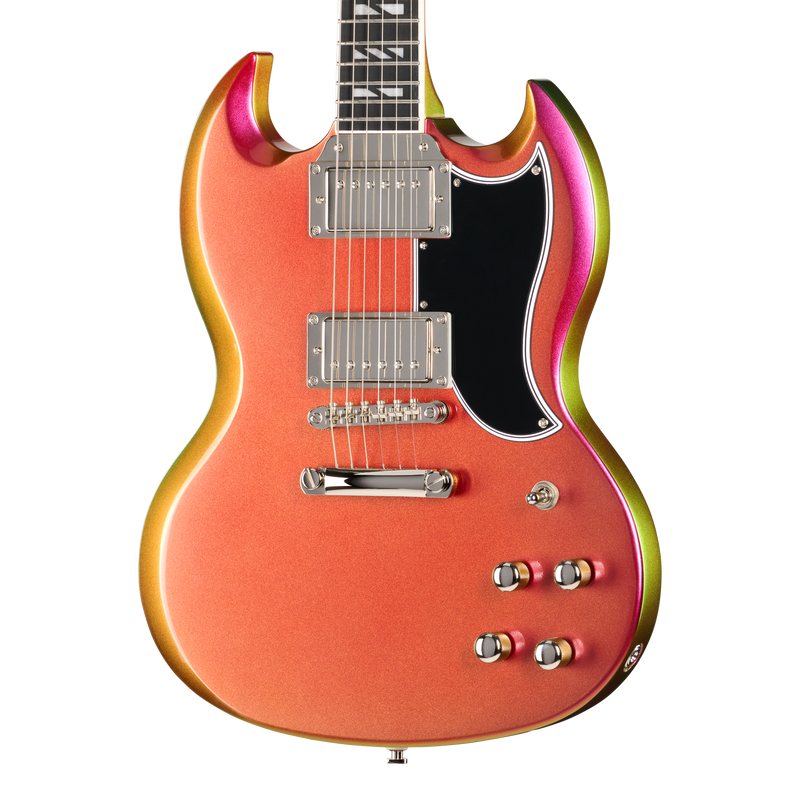 Guitarra eléctrica Epiphone Futura SG Custom, Nitro Shift — detalle del cuerpo
