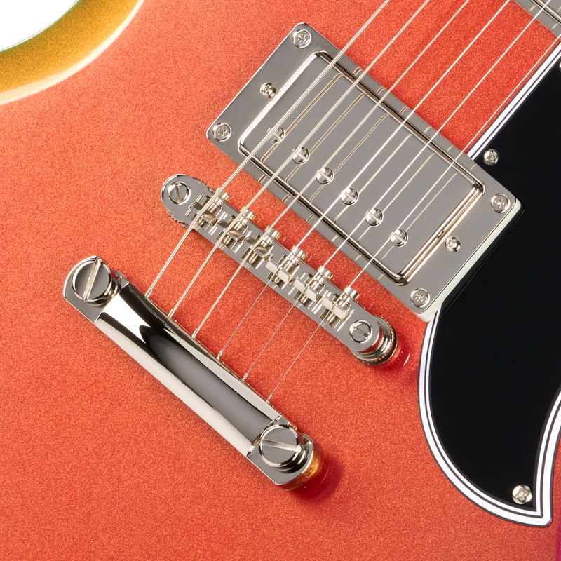 Guitarra eléctrica Epiphone Futura SG Custom, Nitro Shift — detalle de las pastillas