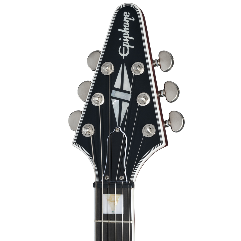 Guitarra Eléctrica Epiphone Flying V Prophecy, Aged Bengal Tiger Burst EIFVYABTBN1 — vista 5