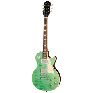 Guitarra Electrica Epiphone LP Standard 50s EIGLP5SFNH1 verde mar Estuche