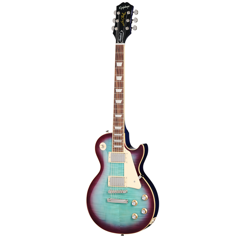 Guitarra Electrica Epiphone Lp Standard 60s Eiglp6bbnh1 60s Blueberry Burst Estuche