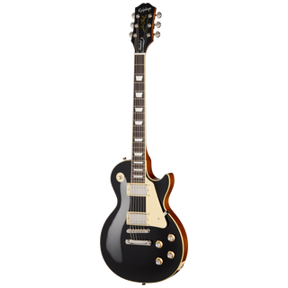 Guitarra eléctrica Epiphone Les Paul Standard 60s, Ebony — diapasón de palisandro — vista frontal