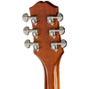 Guitarra eléctrica Epiphone Les Paul Standard 60s, Ebony — diapasón de palisandro — detalle posterior del clavijero