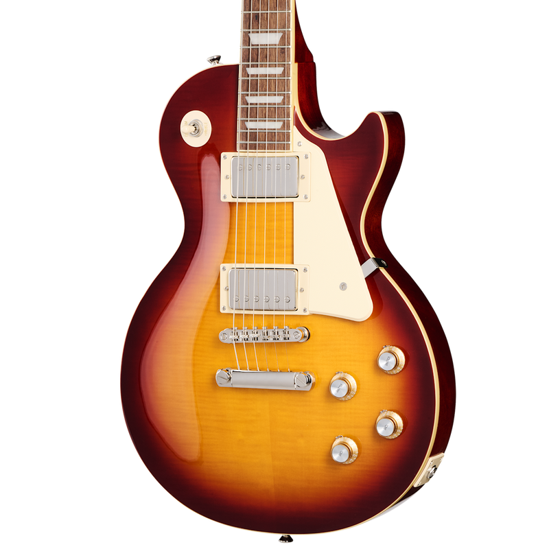 Guitarra Electrica Epiphone Lp Standard 60s Eiglp6itnh1 Iced Tea Burst Estuche