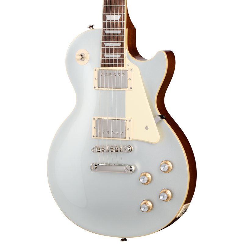 Guitarra Electrica Epiphone Lp Standard 60s Silver Mist Eiglp6smnh1
