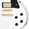 Guitarra Electrica Epiphone Lp Custom Alpine White Eiglpcawgh1