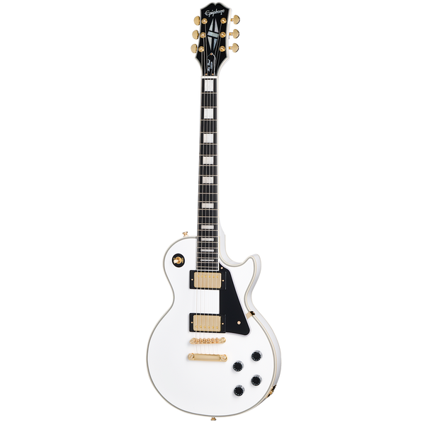 Guitarra Electrica Epiphone LP Custom Alpine White EIGLPCAWGH1