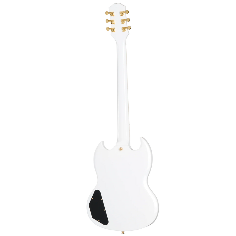 Guitarra eléctrica Epiphone SG Custom, Alpine White — vista posterior