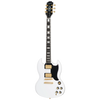 Guitarra eléctrica Epiphone SG Custom, Alpine White — vista frontal