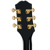 Guitarra eléctrica Epiphone SG Custom, Ebony — detalle posterior del clavijero