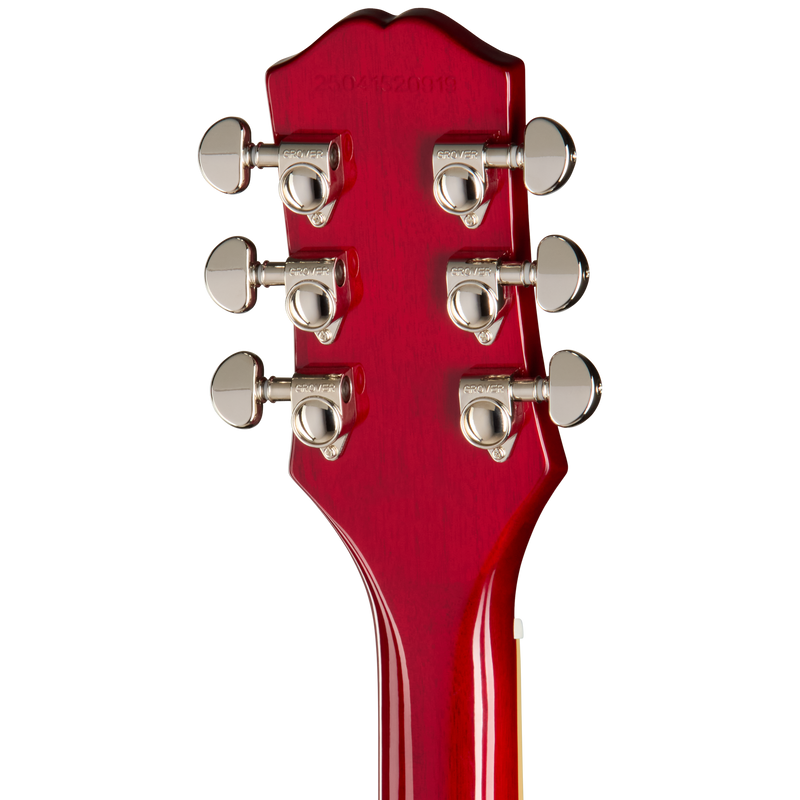 Guitarra eléctrica Epiphone SG Standard, Cherry — detalle posterior del clavijero