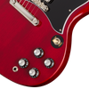 Guitarra eléctrica Epiphone SG Standard, Cherry — detalle de los controles