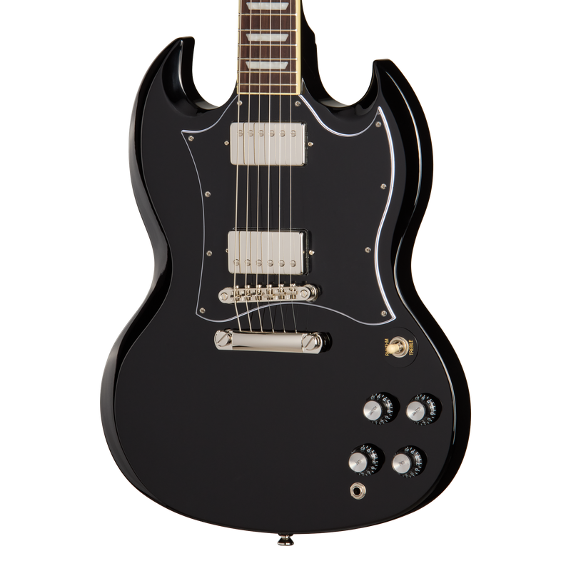 Guitarra eléctrica Epiphone SG Standard, Ebony — detalle del cuerpo