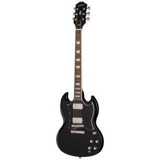 Guitarra eléctrica Epiphone SG Standard, Ebony — vista frontal