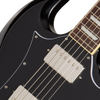 Guitarra eléctrica Epiphone SG Standard, Ebony — detalle de las pastillas