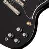 Guitarra eléctrica Epiphone SG Standard, Ebony — detalle de los controles