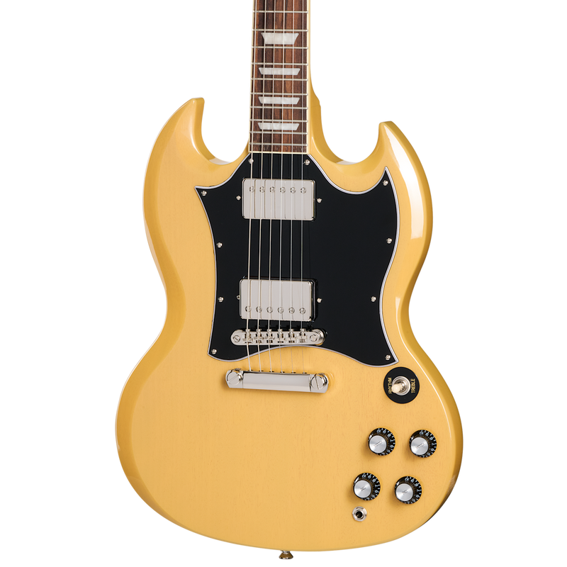 Guitarra Electrica Epiphone Sg Standar Eigsgstynh1 Tv Amarillo Estuche