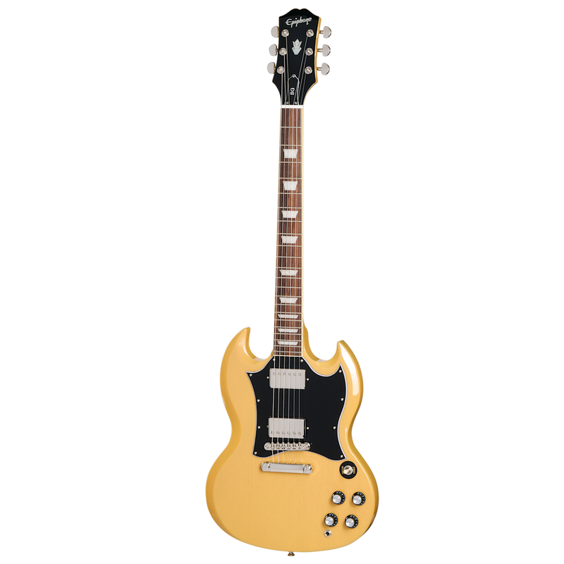 Guitarra Electrica Epiphone Sg Standar Eigsgstynh1 Tv Amarillo Estuche