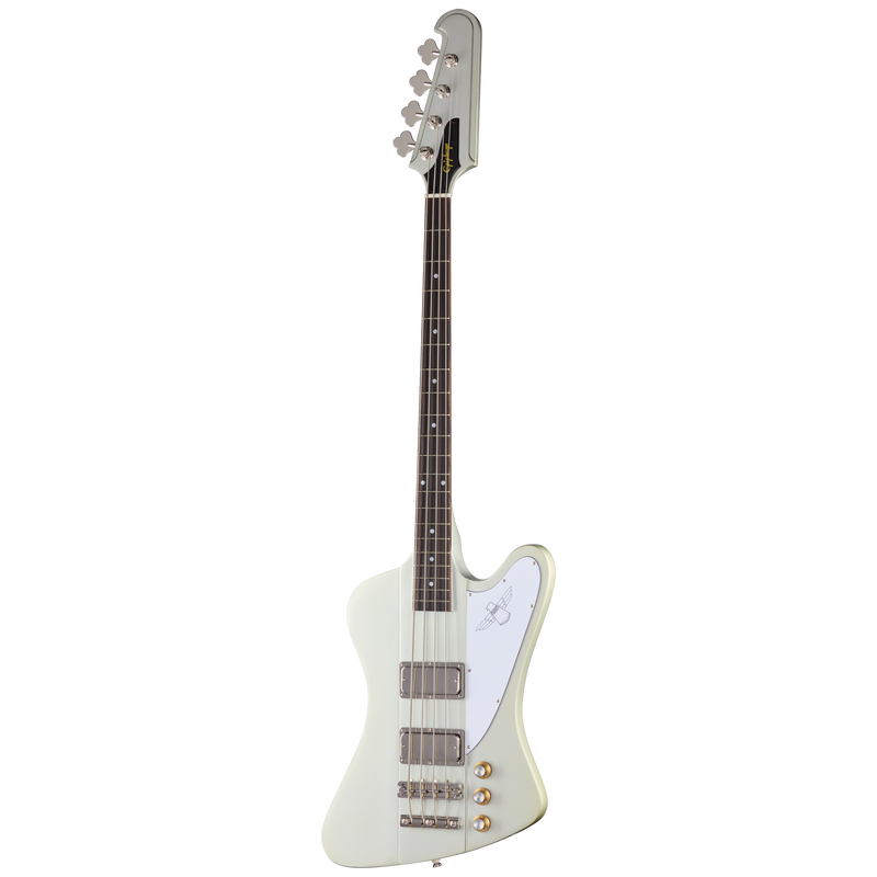 Bajo eléctrico Epiphone Thunderbird '64, Silver Mist — vista frontal