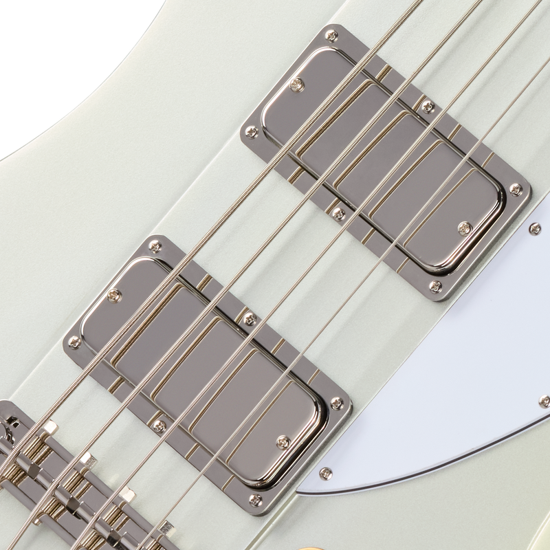Bajo eléctrico Epiphone Thunderbird '64, Silver Mist — detalle de las pastillas