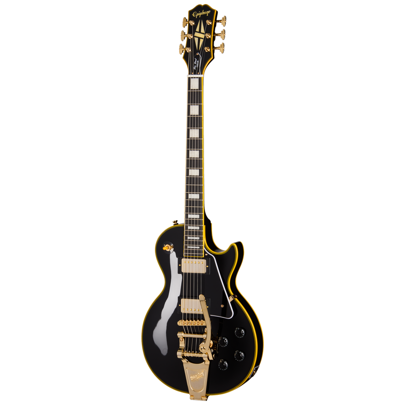 Guitarra Eléctrica Epiphone Joe Bonamassa 1959 Les Paul Custom, Antique Ebony EIJBLPCBGB1 — vista 3