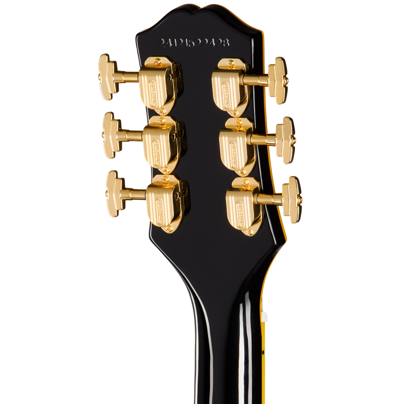 Guitarra Eléctrica Epiphone Joe Bonamassa 1959 Les Paul Custom, Antique Ebony EIJBLPCBGB1 — vista 6