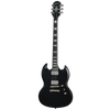 Guitarra eléctrica Epiphone SG Prophecy, Aged Jet Black Metallic — vista frontal