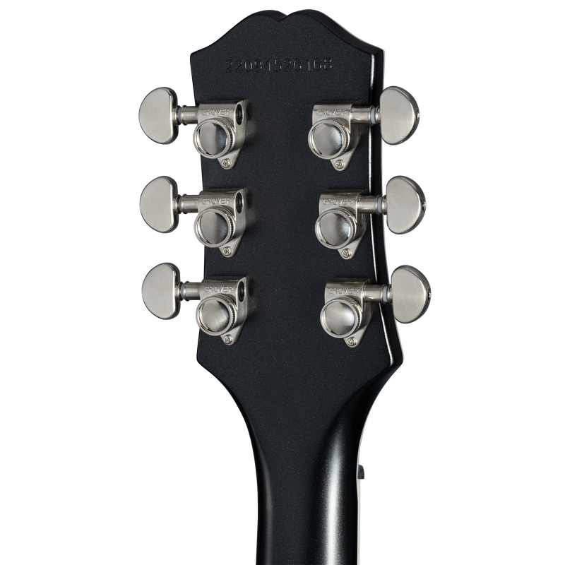 Guitarra eléctrica Epiphone SG Prophecy, Aged Jet Black Metallic — detalle posterior del clavijero