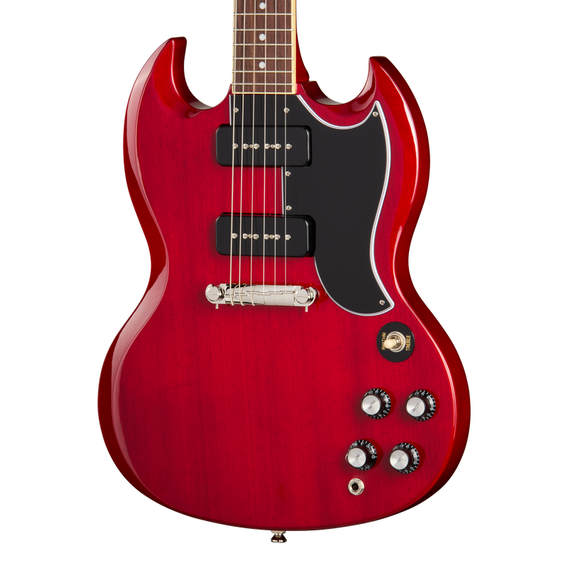 Guitarra eléctrica Epiphone SG Special P-90, Cherry — detalle del cuerpo