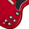 Guitarra eléctrica Epiphone SG Special P-90, Cherry — detalle de los controles
