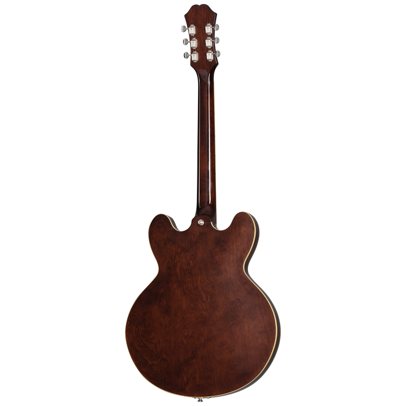 Guitarra eléctrica Epiphone Casino, Vintage Sunburst — vista posterior