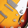 Guitarra eléctrica Epiphone Casino, Vintage Sunburst — detalle de los controles