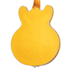 Guitarra eléctrica Epiphone Sheraton, Antique Natural — vista posterior