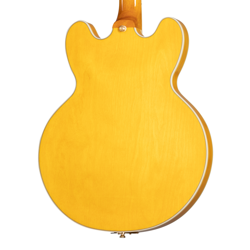 Guitarra eléctrica Epiphone Sheraton, Antique Natural — vista posterior