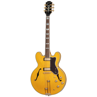 Guitarra eléctrica Epiphone Sheraton, Antique Natural — vista frontal