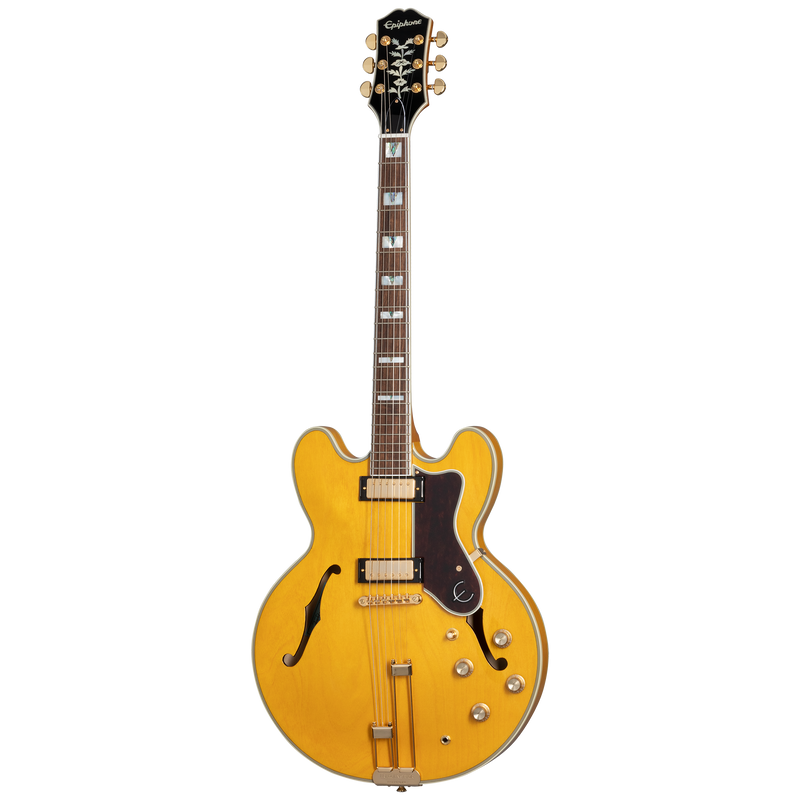Guitarra eléctrica Epiphone Sheraton, Antique Natural — vista frontal