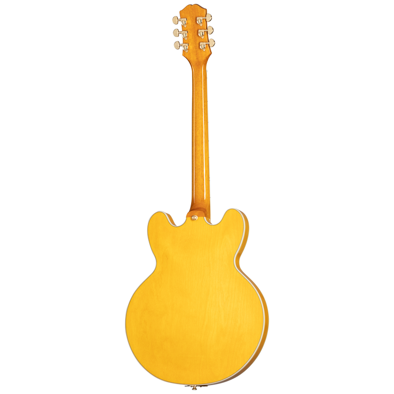 Guitarra eléctrica Epiphone Sheraton, Antique Natural — vista posterior