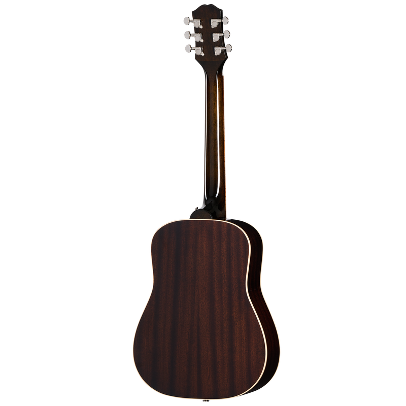 Guitarra Acústica Epiphone J-45 Express, Ebony ES1PPJ45EBNH1 — vista 4