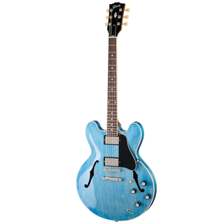 Guitarra Electrica Gibson Es-335 Es3500obnh1 Azul Océano
