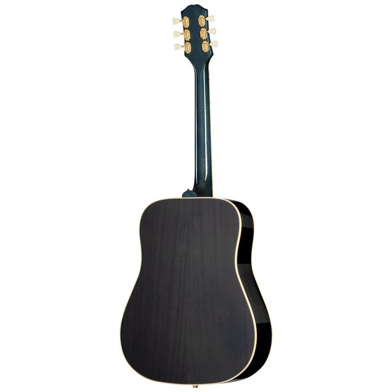 Guitarra electroacústica Epiphone Miranda Lambert Bluebird Studio, Bluebonnet — vista posterior