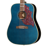 Guitarra electroacústica Epiphone Miranda Lambert Bluebird Studio, Bluebonnet — detalle del cuerpo