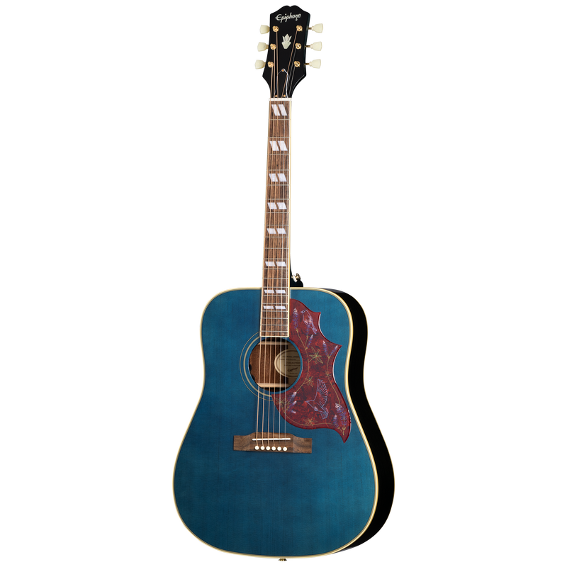 Guitarra electroacústica Epiphone Miranda Lambert Bluebird Studio, Bluebonnet — vista frontal