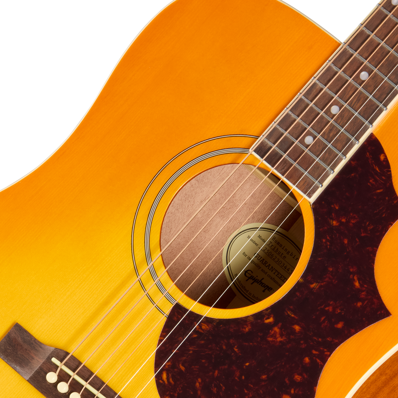Guitarra Acústica Epiphone Hummingbird Tribute Heritage Cherry Sunburst — vista 7
